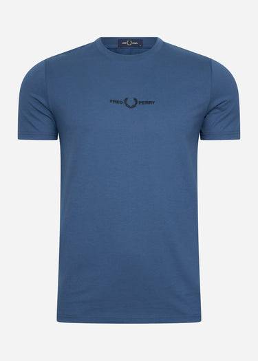 Fred Perry T-shirts  Embroidered t-shirt - midnight blue