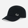 Fred Perry Petten Pique classic cap - black snow white