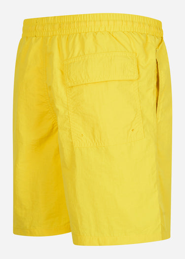Lyle & Scott Zwembroeken Plain swim short - yellow scorch