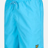 Lyle & Scott Zwembroeken Plain swim short - blue scorch