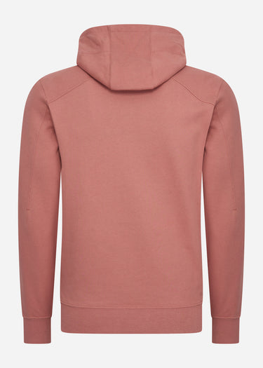 MA.Strum Hoodies Core overhead hoody - brick dust