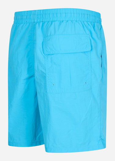 Lyle & Scott Zwembroeken Plain swim short - blue scorch