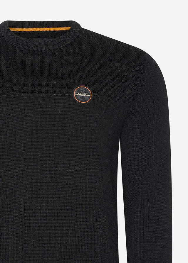 Napapijri Pullover Derri crewneck sweater - black