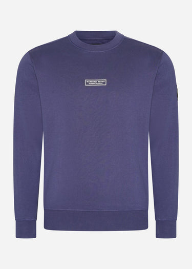 Marshall Artist Truien Siren crewneck - monarch blue