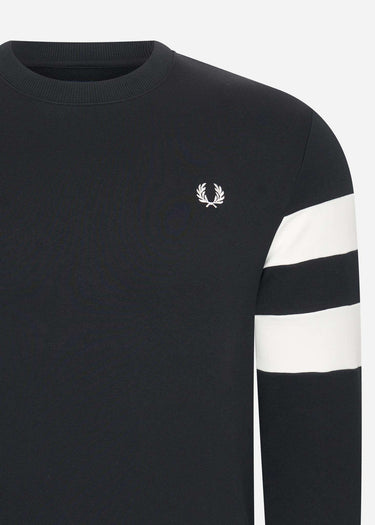 Fred Perry Truien Tipped sleeve - sweatshirt