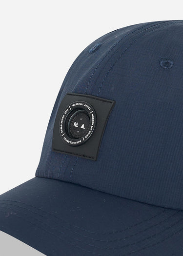 Marshall Artist Petten Siren nylon ripstone cap - navy