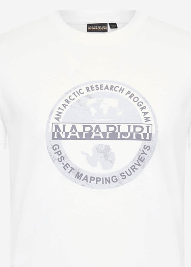 Napapijri T-shirts Bollo t-shirt - bright white