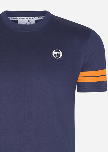 Sergio Tacchini T-shirts Grello tee - maritime blue marmalade