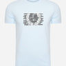 Fred Perry T-shirts Fred perry graphic t-shirt - light ice