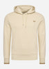 Fred Perry Hoodies Tipped hooded sweatshirt - oatmeal
