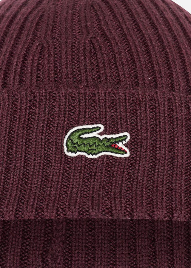 Lacoste Mützen Beanie - expresso