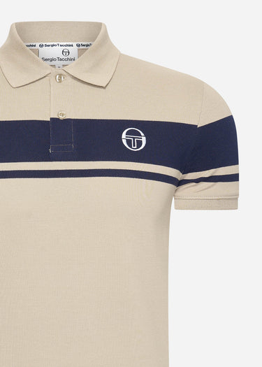 Sergio Tacchini Polo's Young line polo - green dark