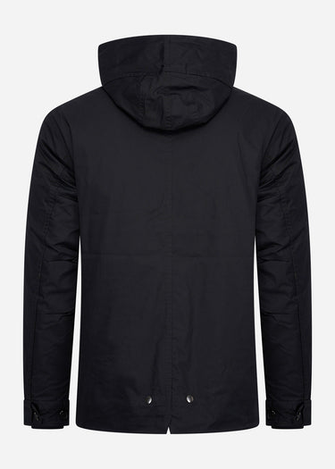 Fred Perry Jassen Short padded parka - black