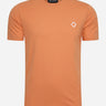 MA.Strum T-shirts SS icon tee - coral gold