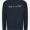 Lyle & Scott Truien Multi embroidery crewneck - dark navy