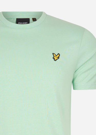 Lyle & Scott T-shirts Plain t-shirt - turquoise shadow
