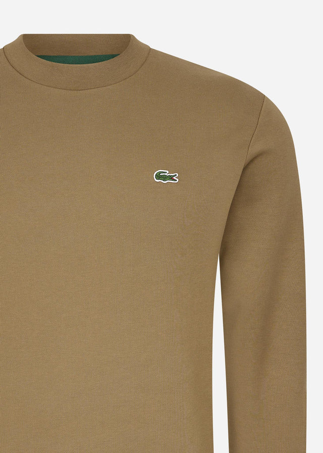 Lacoste Pullover Sweater - cookie