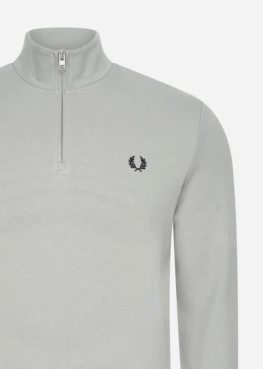 Fred Perry Truien Half zip sweatshirt - limestone