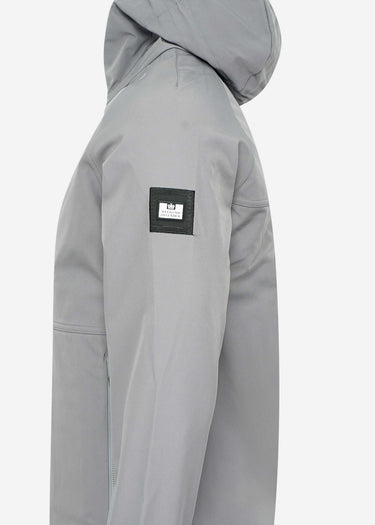 Weekend Offender Jassen Stipe softshell jacket - light grey
