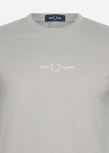 Fred Perry T-shirts Embroidered t-shirt - limestone