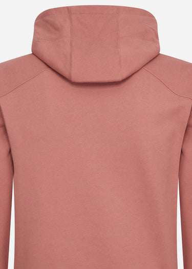 MA.Strum Hoodies Core overhead hoody - brick dust