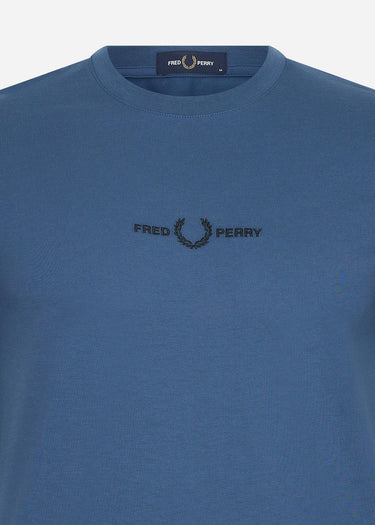 Fred Perry T-shirts  Embroidered t-shirt - midnight blue