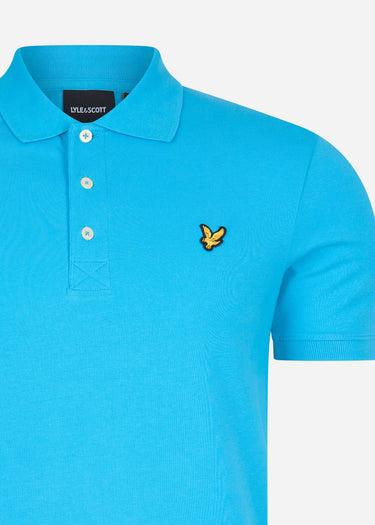 Lyle & Scott Polo's  Plain polo shirt - blue scorch