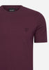 Lyle & Scott T-shirts Tonal eagle t-shirt - burgundy