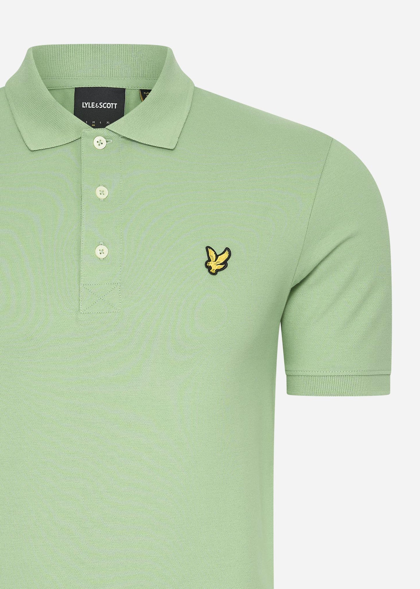 Lyle & Scott Polo's Plain polo shirt - glencoe green