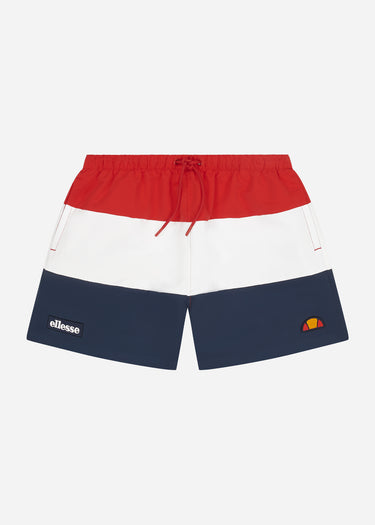 Ellesse Zwembroeken Cielo swimshort - red navy white
