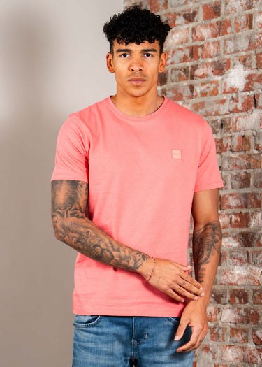 Hugo Boss T-shirts Tales - light pastel red