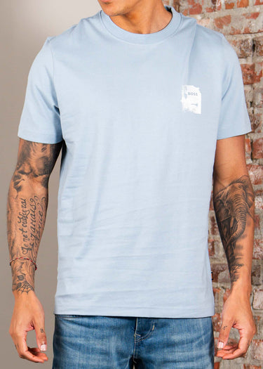 Hugo Boss T-shirts Te groove - light pastel blue
