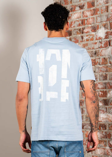 Hugo Boss T-shirts Te groove - light pastel blue