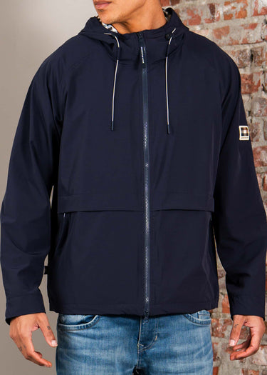 Aquascutum Jassen Shell sp hooded jacket - navy