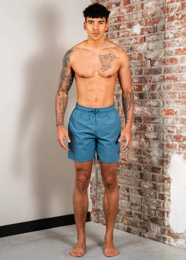 Lyle & Scott Zwembroeken Plain swim short - denim jeans
