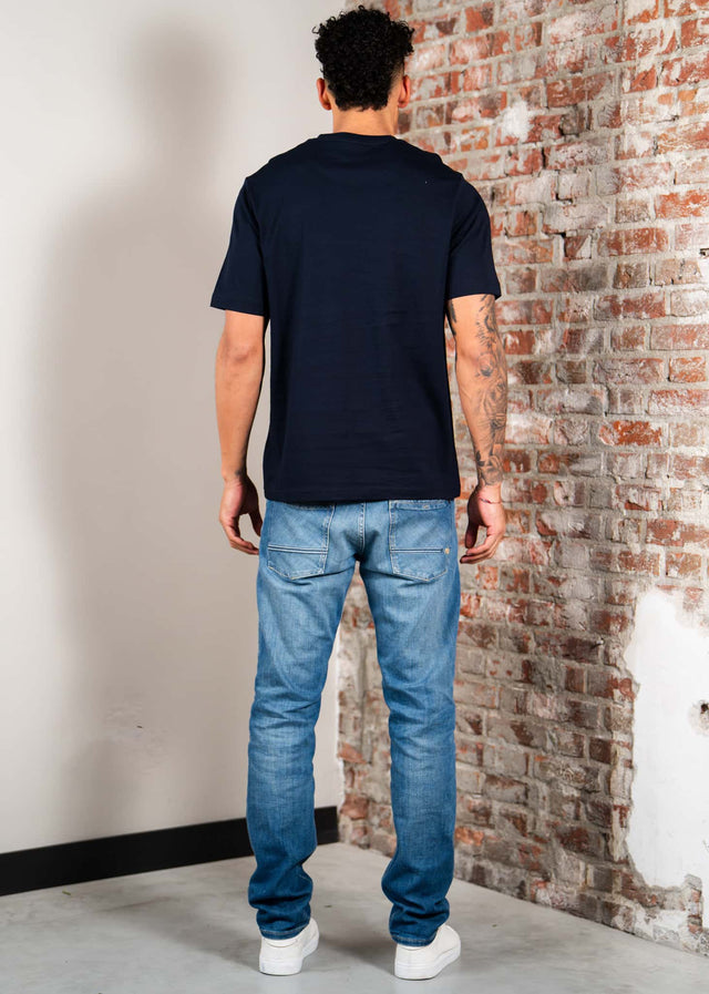 Marshall Artist T-Shirts Seafield logo t-shirt - navy