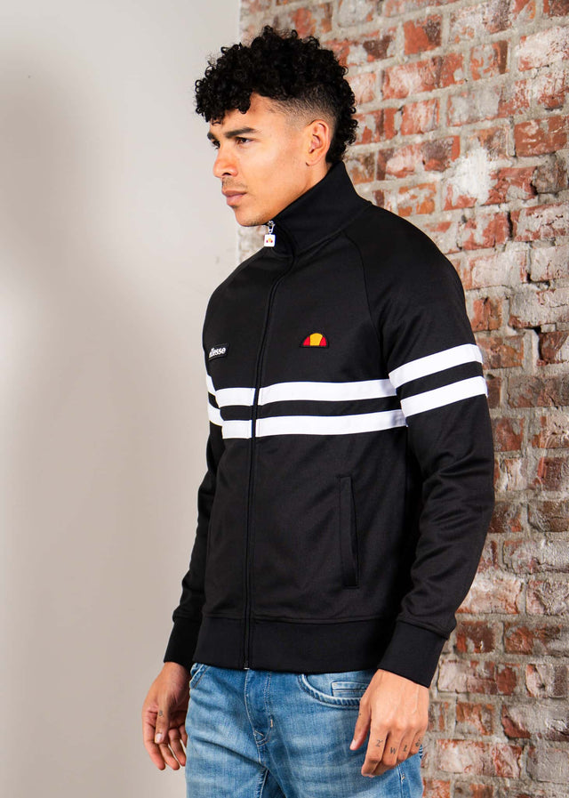 Ellesse Sweatjacken Rimini track jacket - black white