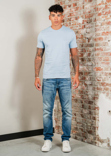 Hugo Boss T-shirts Tales - light pastel blue
