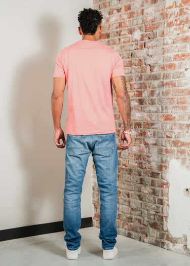 Hugo Boss T-shirts Te dj - light pastel red