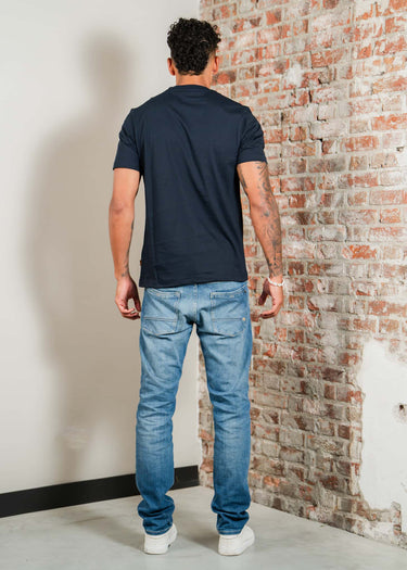 Hugo Boss T-shirts Te dj - dark blue