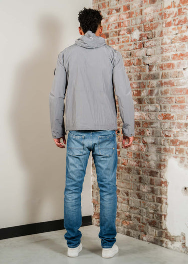 Marshall Artist Jassen Sicuro hooded overshirt - volcanic grey