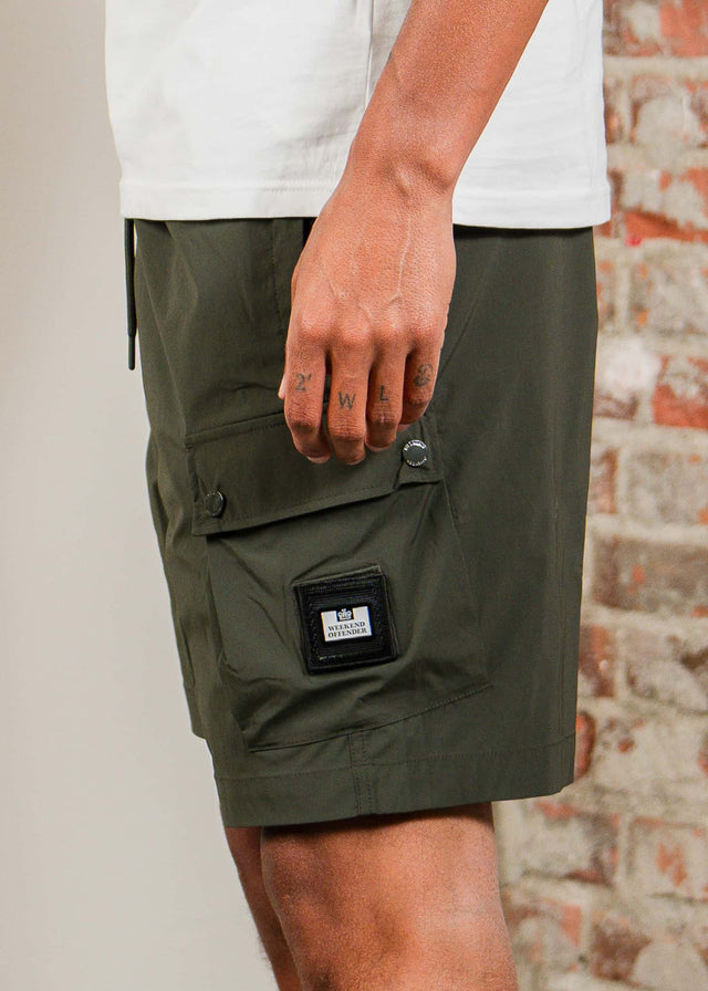 Weekend Offender Shorts Baraki travel stretch cargo - black forest
