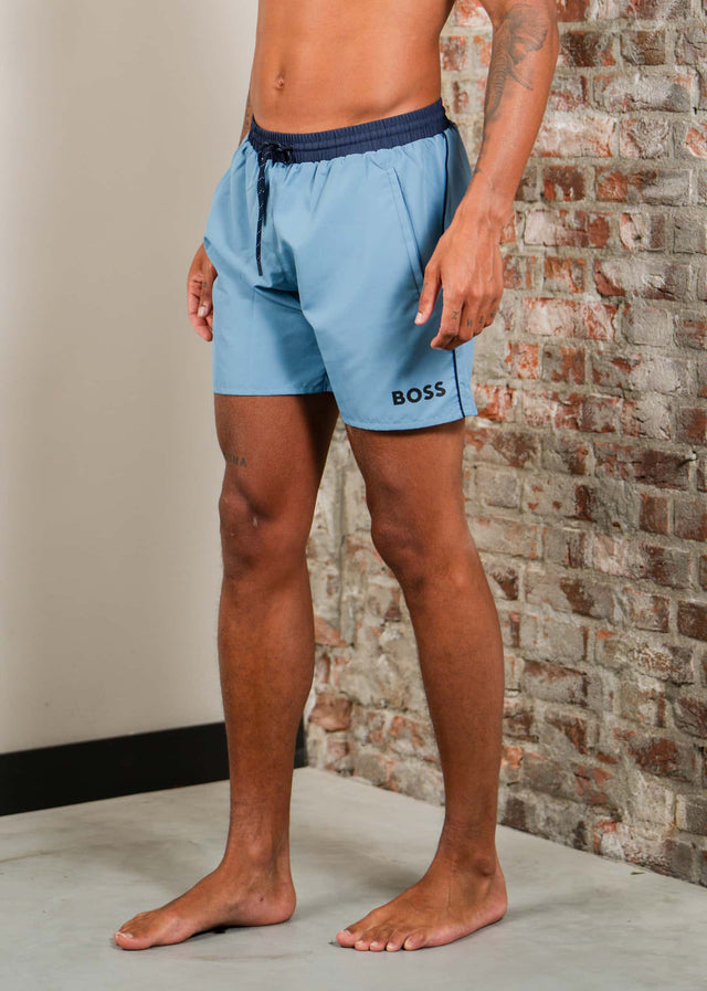 Hugo Boss Badeshorts Starfish - turquise aqua