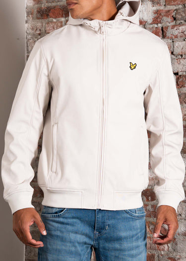 Lyle & Scott Jassen Mesh back softshell jacket - cove