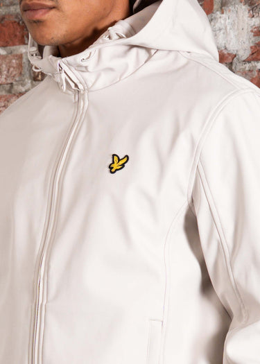 Lyle & Scott Jassen Mesh back softshell jacket - cove