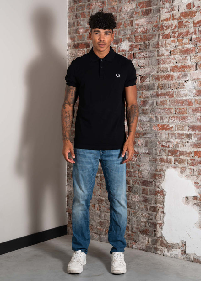 Fred Perry Poloshirts Plain fred perry shirt - black white