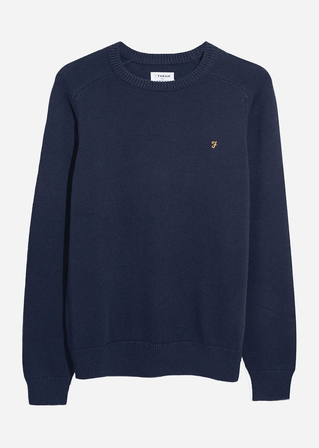 Farah Pullover Sweater kingsbury crew sweat - true navy