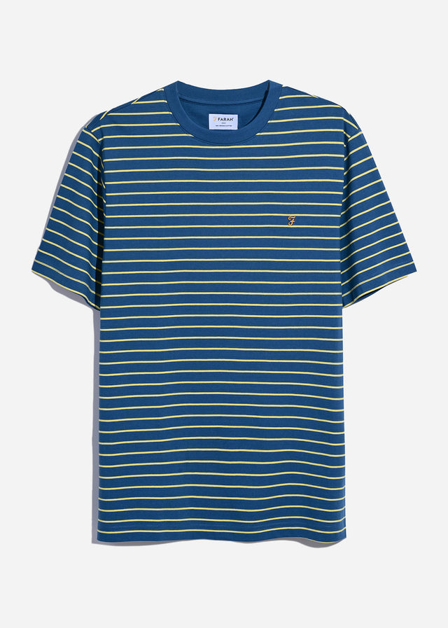 Farah T-Shirts Oakland ss tee - cold metal