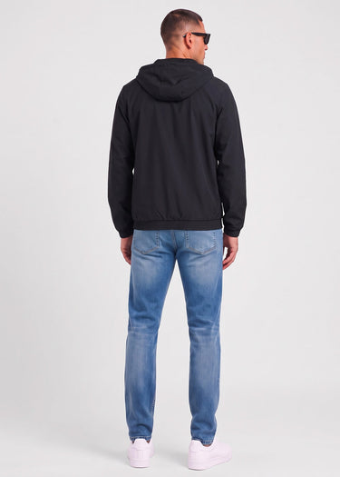 Sergio Tacchini Vesten Carson ripstop stretch hoodie tracktop - black