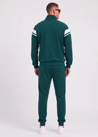 Sergio Tacchini Broeken Damarindo velour tracktop - pineneedle